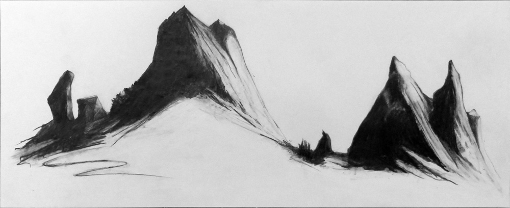 andes, drawing, art, antarctica